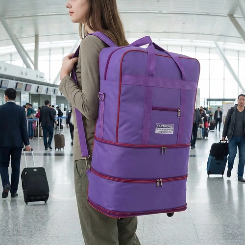 Large luggage trolley suitcase - trolley,