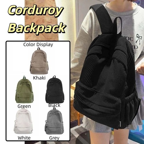 Corduroy backpack casual - backpack,